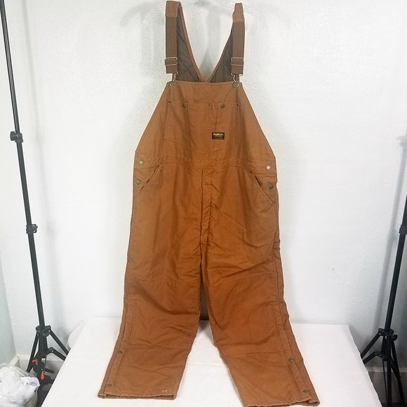 OshKosh B'gosh Other - Men's Osh Kosh Quilted Liner Bib Work Overalls